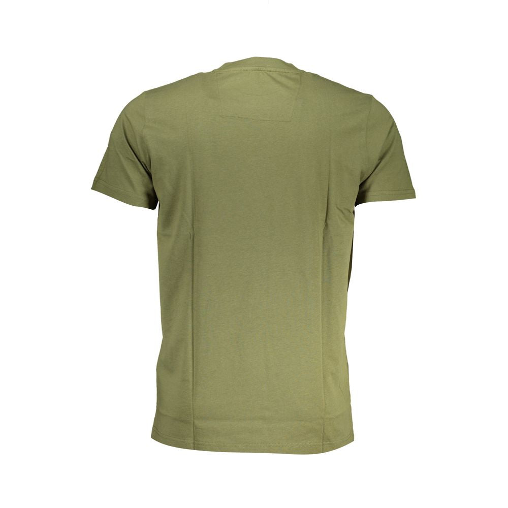 Grünes Baumwoll-T-Shirt