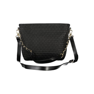 Schwarze Polyethylen Damenhandtasche