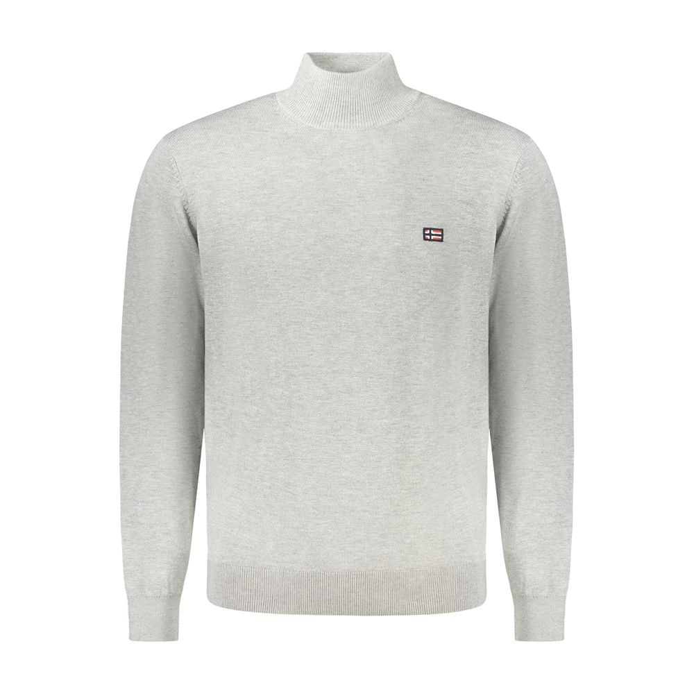 Brauner Polyester-Herrenpullover