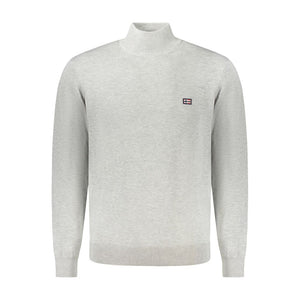 Brown Polyester Men Sweater