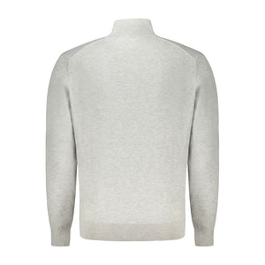 Brown Polyester Men Sweater