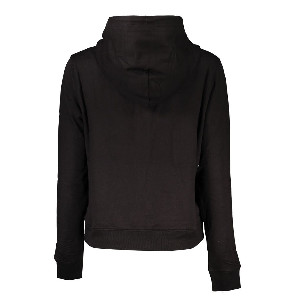 Schwarzer Modal Damen Pullover