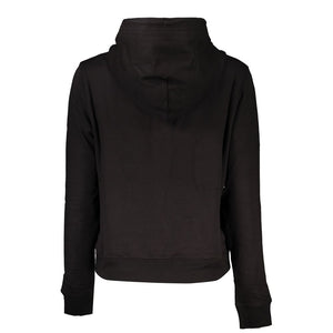 Schwarzer Modal Damen Pullover