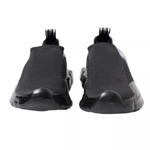 Schwarze Sorrento Low-Top-Sneaker zum Hineinschlüpfen