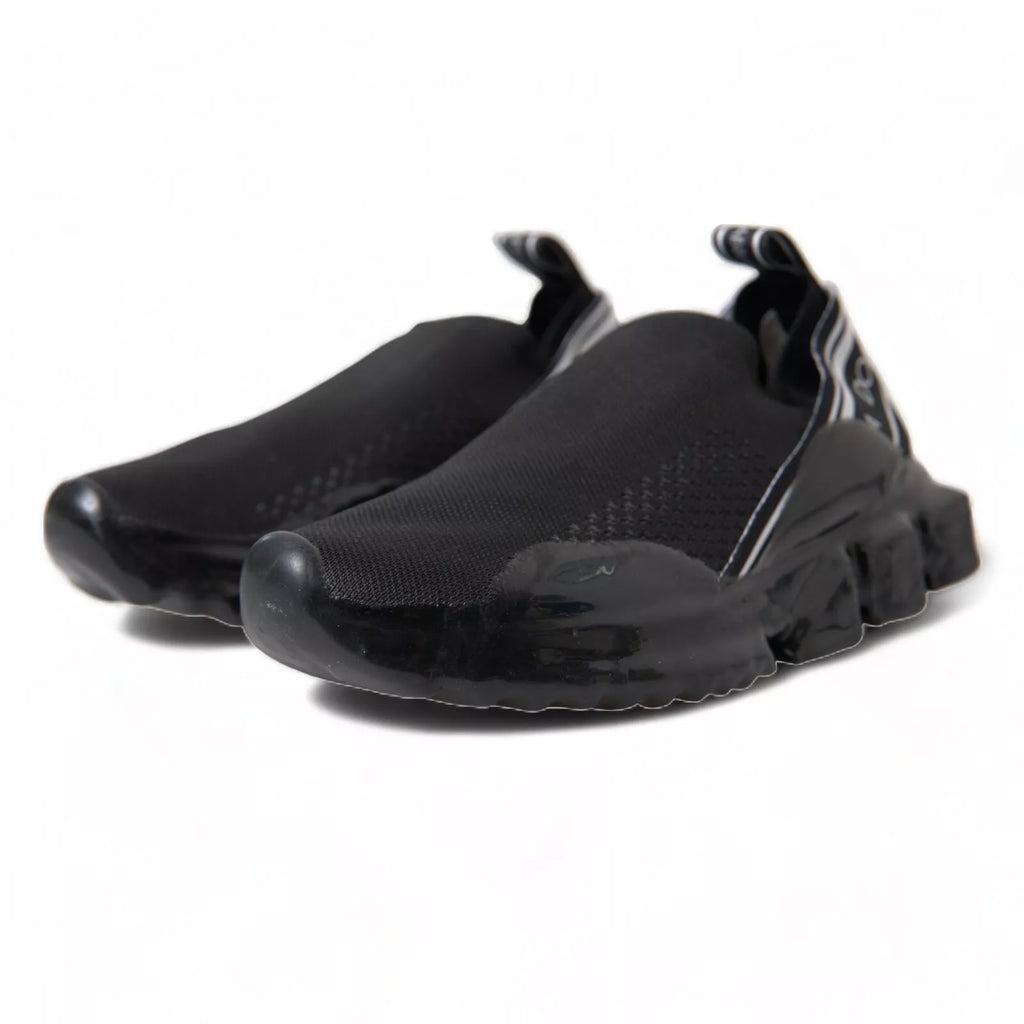 Schwarze Sorrento Low-Top-Sneaker zum Hineinschlüpfen