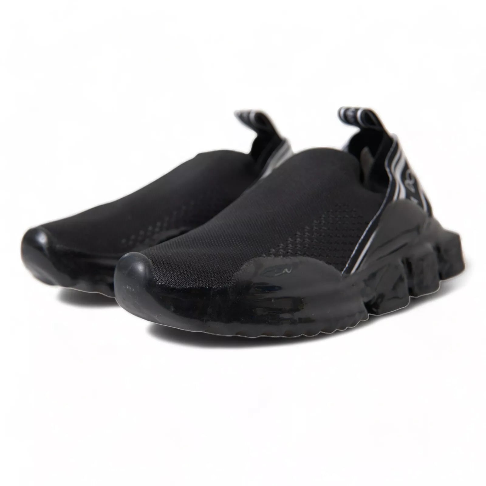 Schwarze Sorrento Low-Top-Sneaker zum Hineinschlüpfen