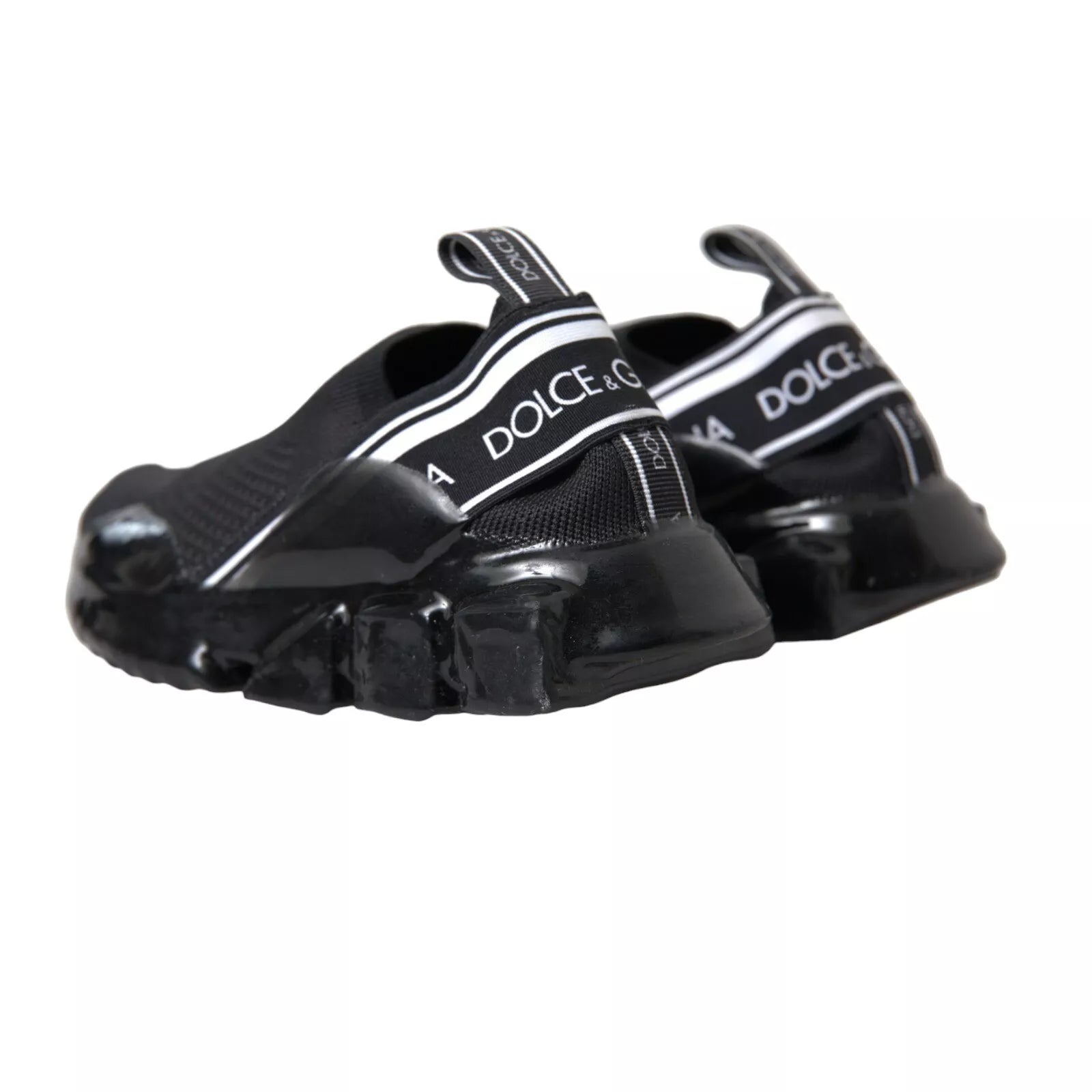 Schwarze Sorrento Low-Top-Sneaker zum Hineinschlüpfen