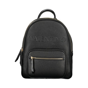 Schwarzer Polyethylen-Rucksack