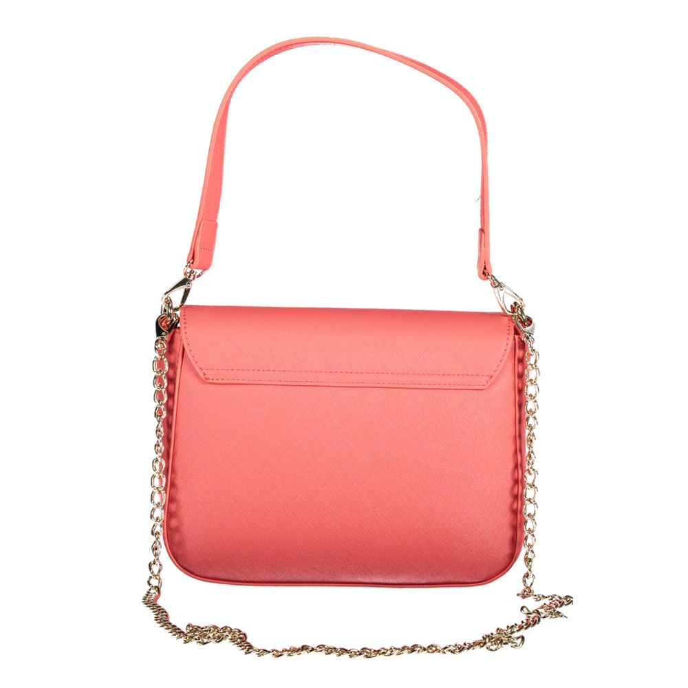 Rosa Polyethylen Damen Handtasche