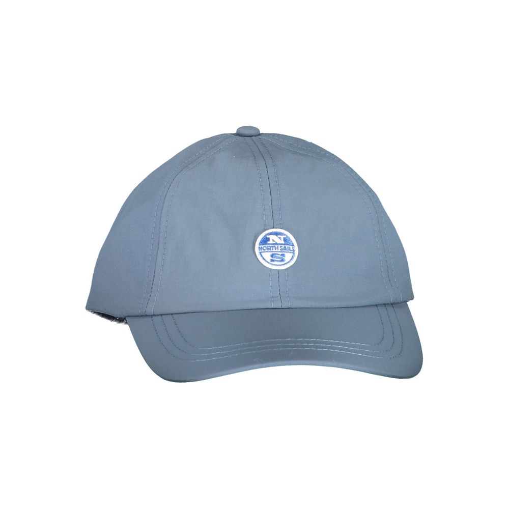 Blaue Polyamid-Mütze für Herren