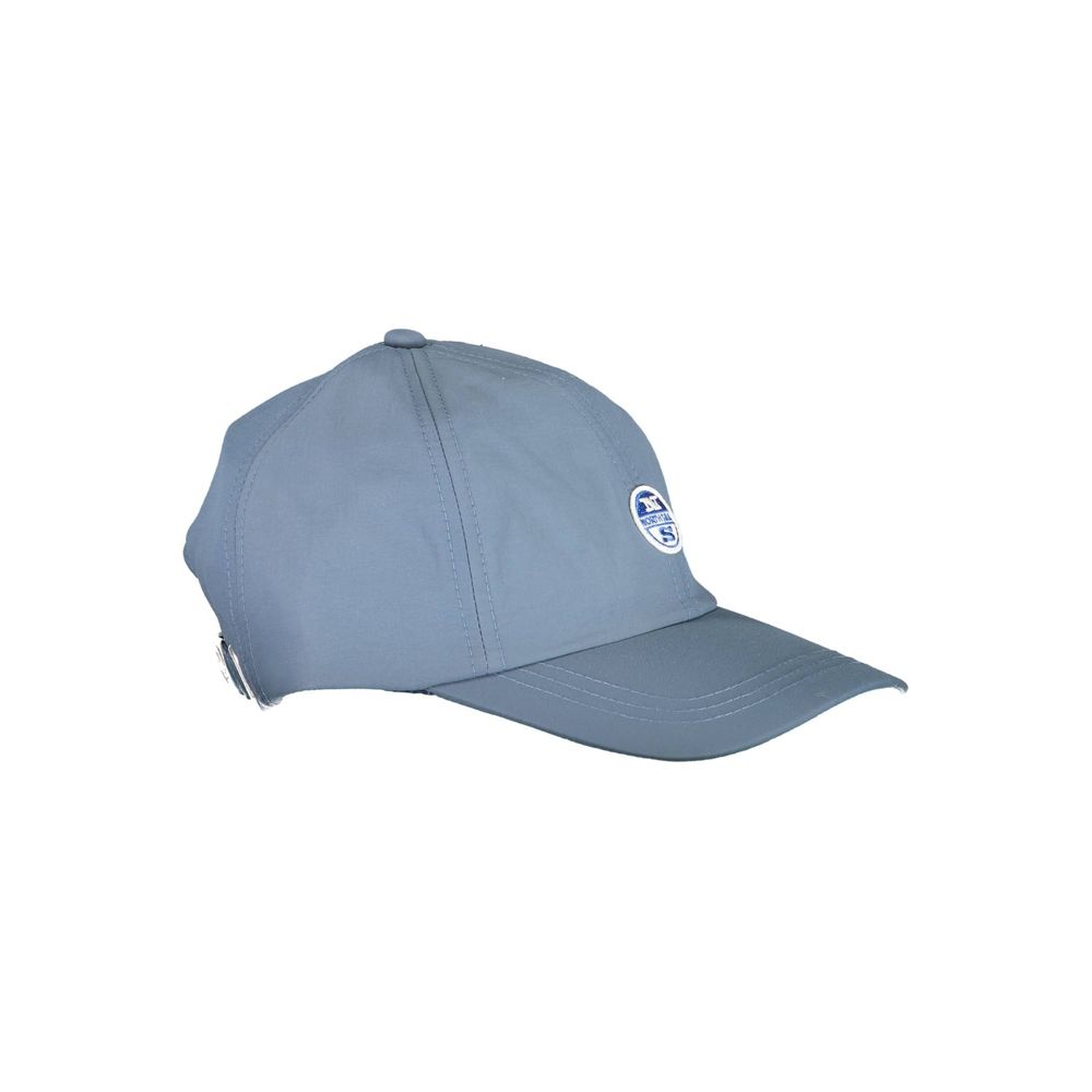 Blaue Polyamid-Mütze für Herren