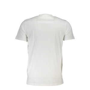 Weißes Baumwoll-T-Shirt