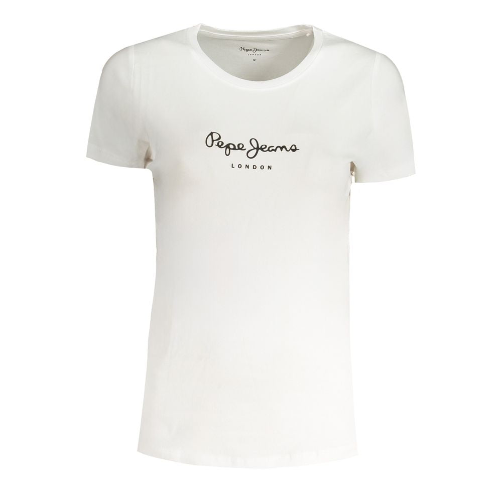 Weiße Baumwolloberteile und T-Shirts