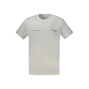 Weißes Herren-T-Shirt aus Baumwolle