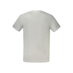 Weißes Herren-T-Shirt aus Baumwolle