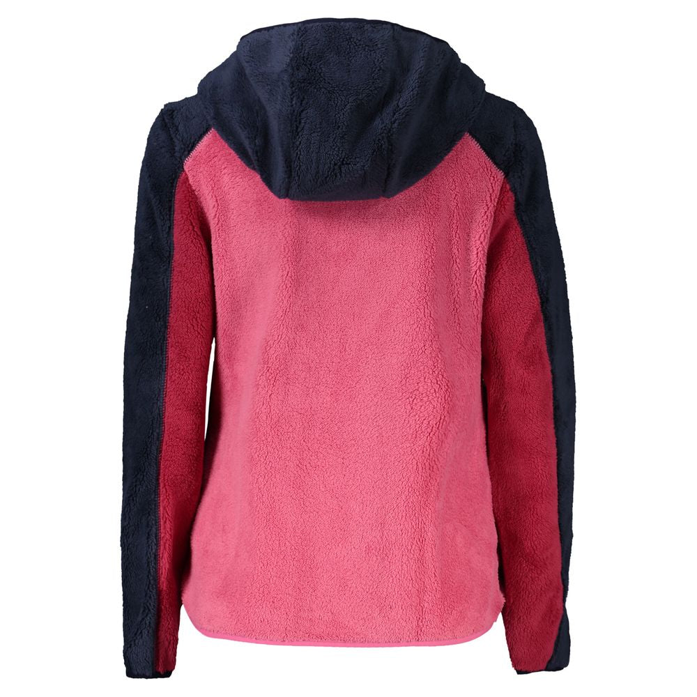 Rosa Polyester Damenjacke