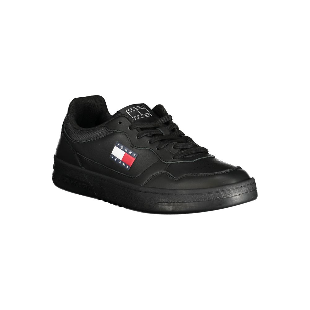 Schwarzer Polyethylen-Herren-Sneaker