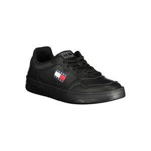 Schwarzer Polyethylen-Herren-Sneaker