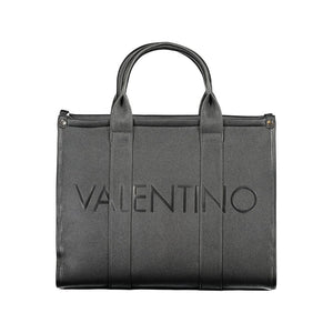 Schwarze Handtasche aus Polyethylen