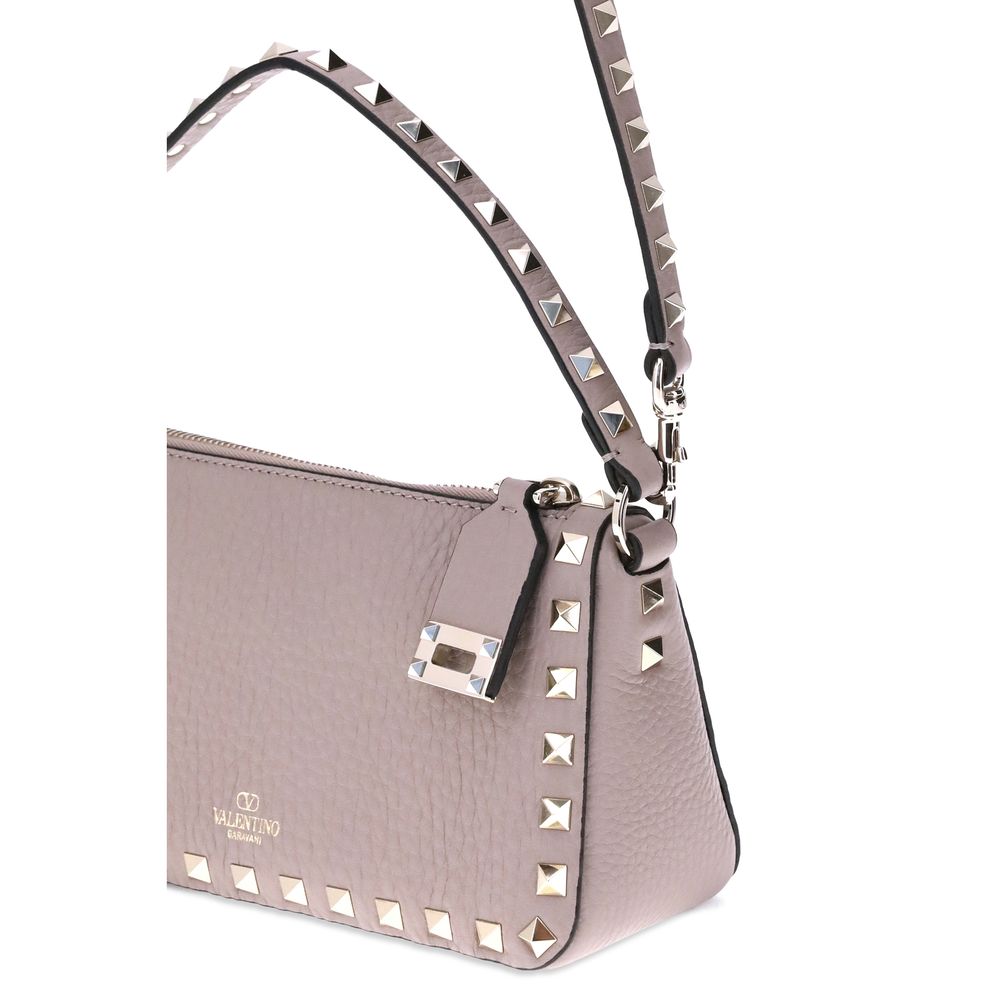 Rockstud-Umhängetasche mit Reißverschluss