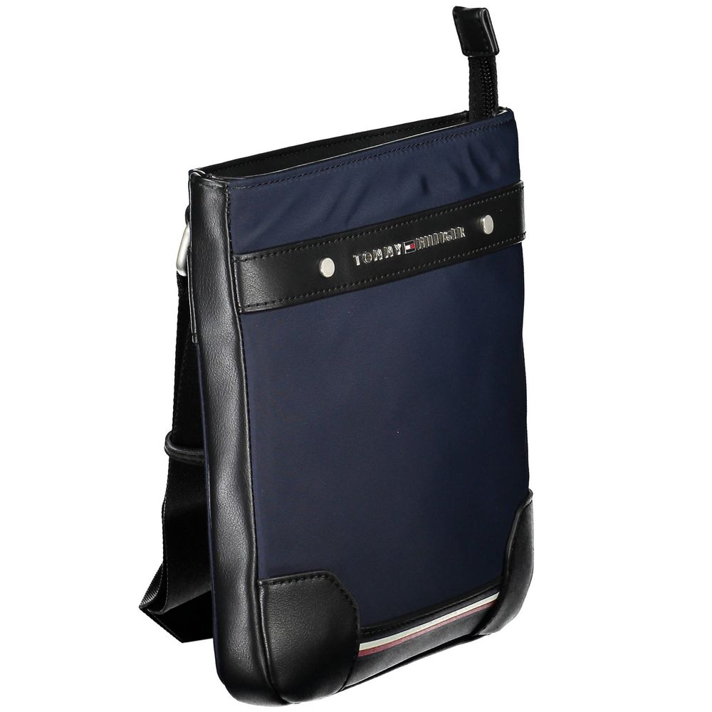 Blaue Polyester Herren Umhängetasche