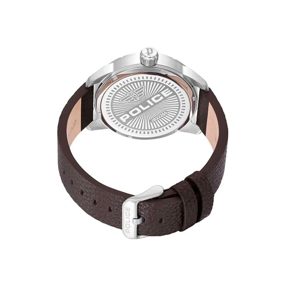 Braune Lederuhr