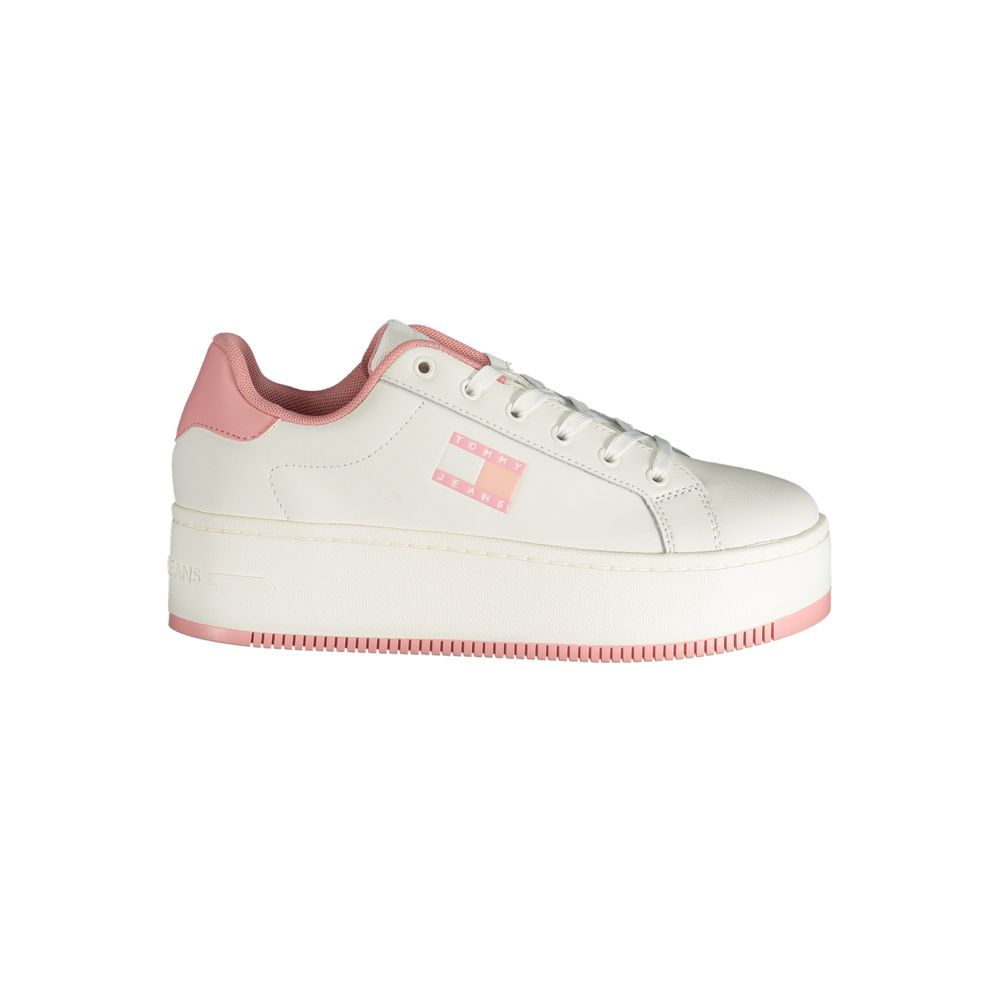 Rosa Polyester-Sneaker