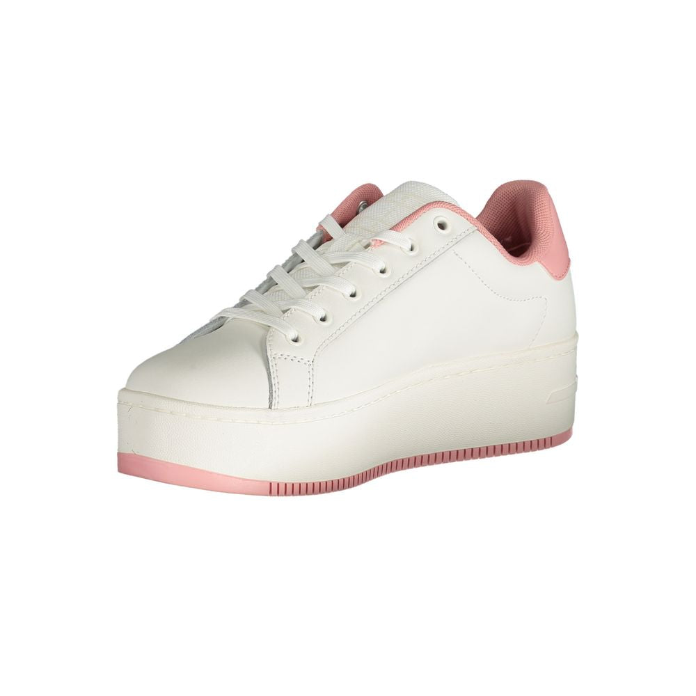 Rosa Polyester-Sneaker