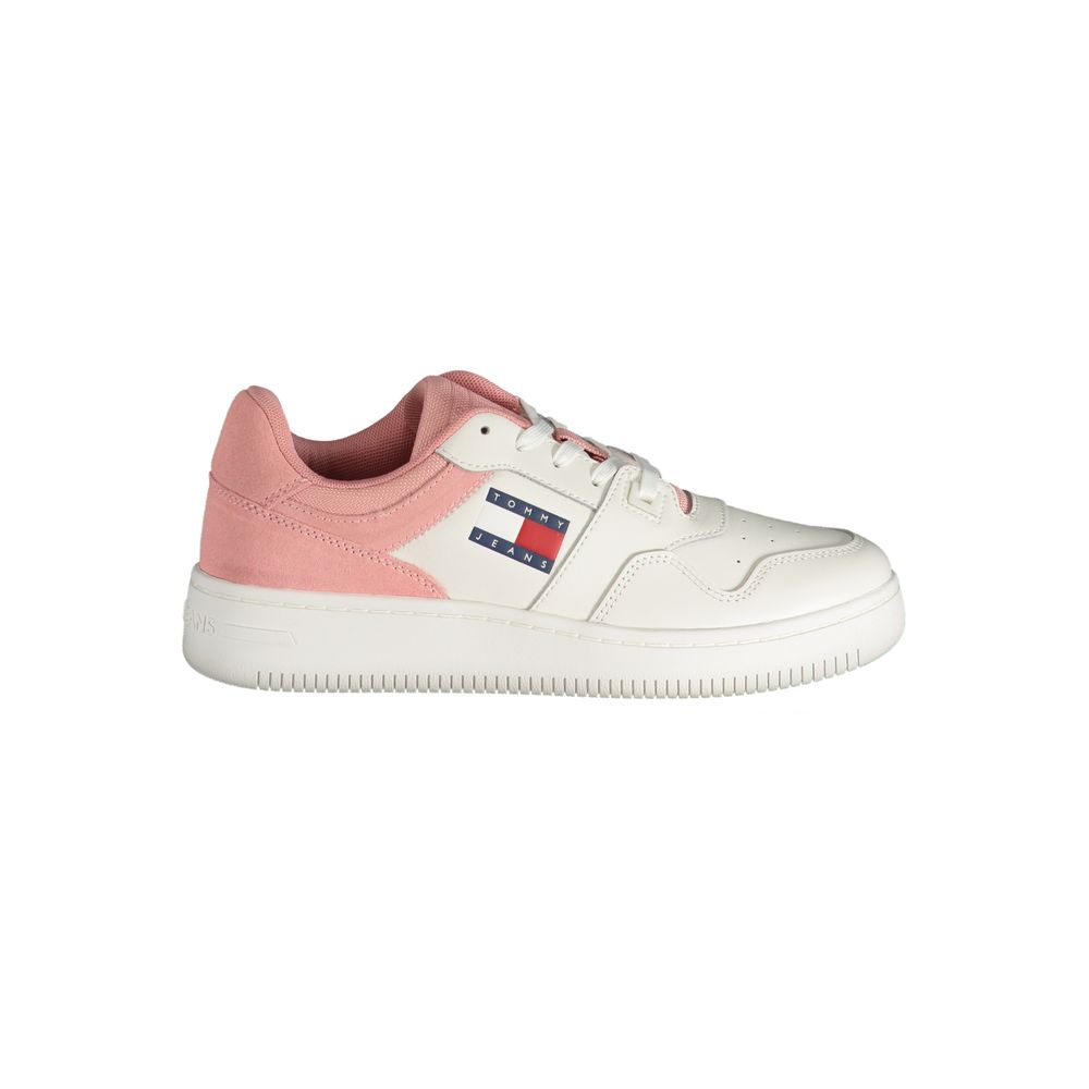 Rosa Polyester-Sneaker