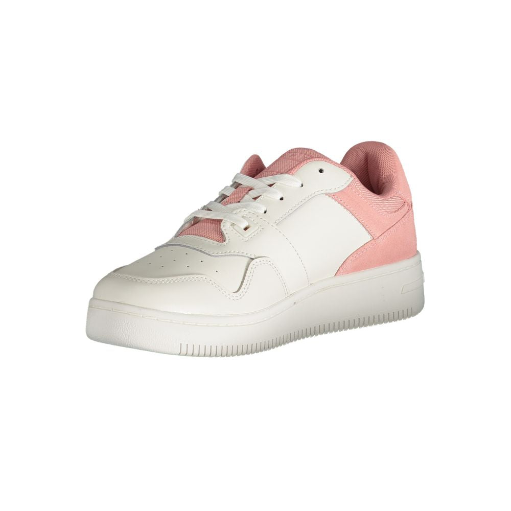 Rosa Polyester-Sneaker