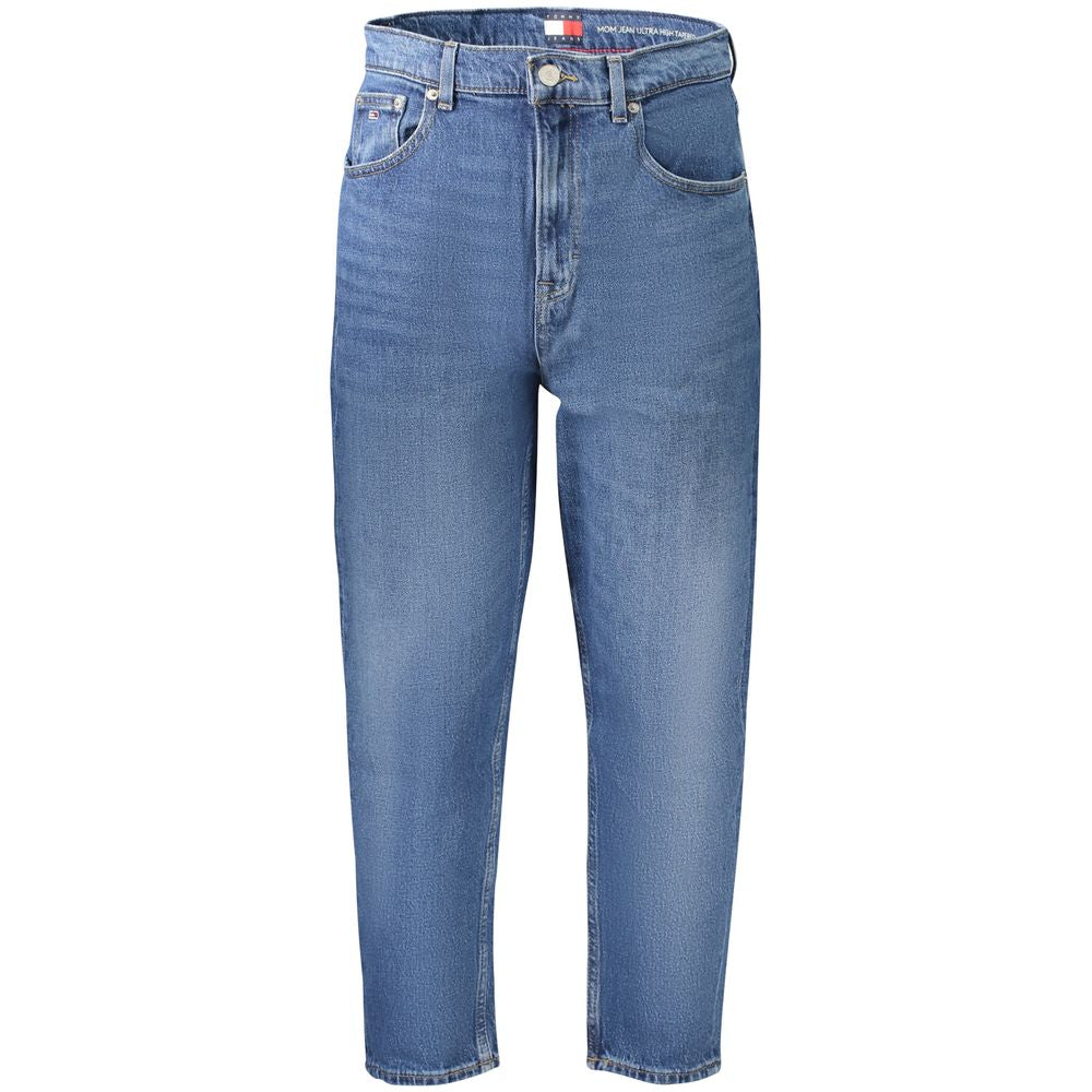 Blaue Baumwolljeans für Damen
