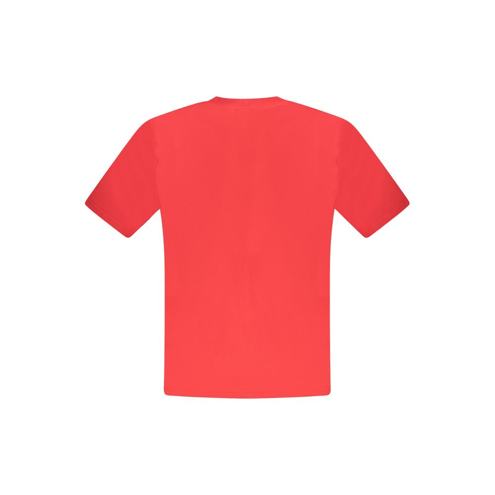 Rotes Herren-T-Shirt aus Baumwolle