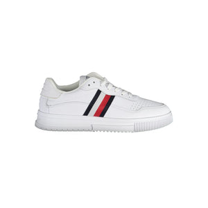 Weiße Leder Herren Sneaker