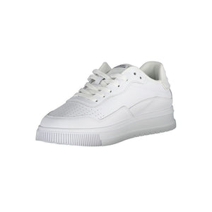 Weiße Leder Herren Sneaker