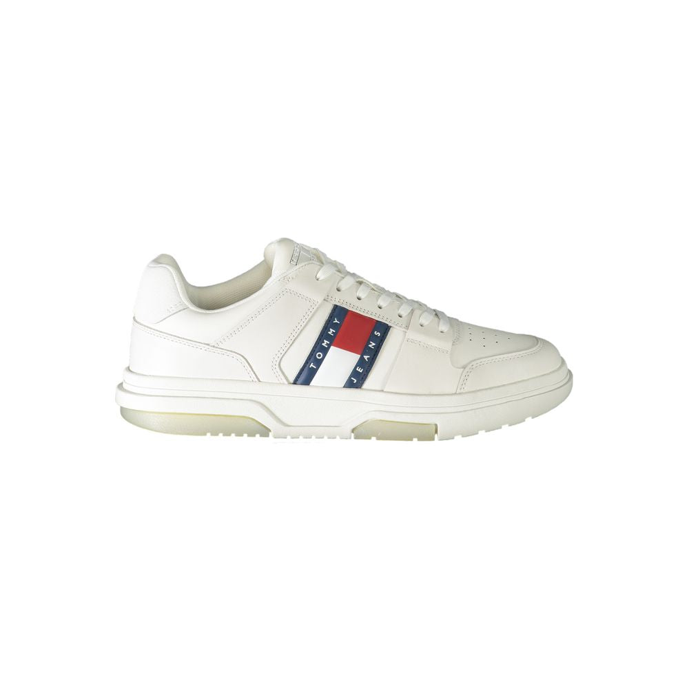 Weiße Leder Herren Sneaker