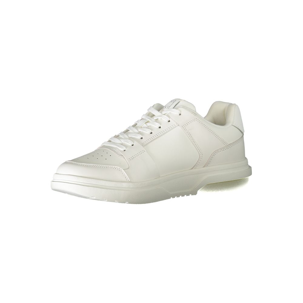 Weiße Leder Herren Sneaker