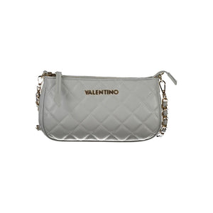 Graue Polyethylen-Damenhandtasche