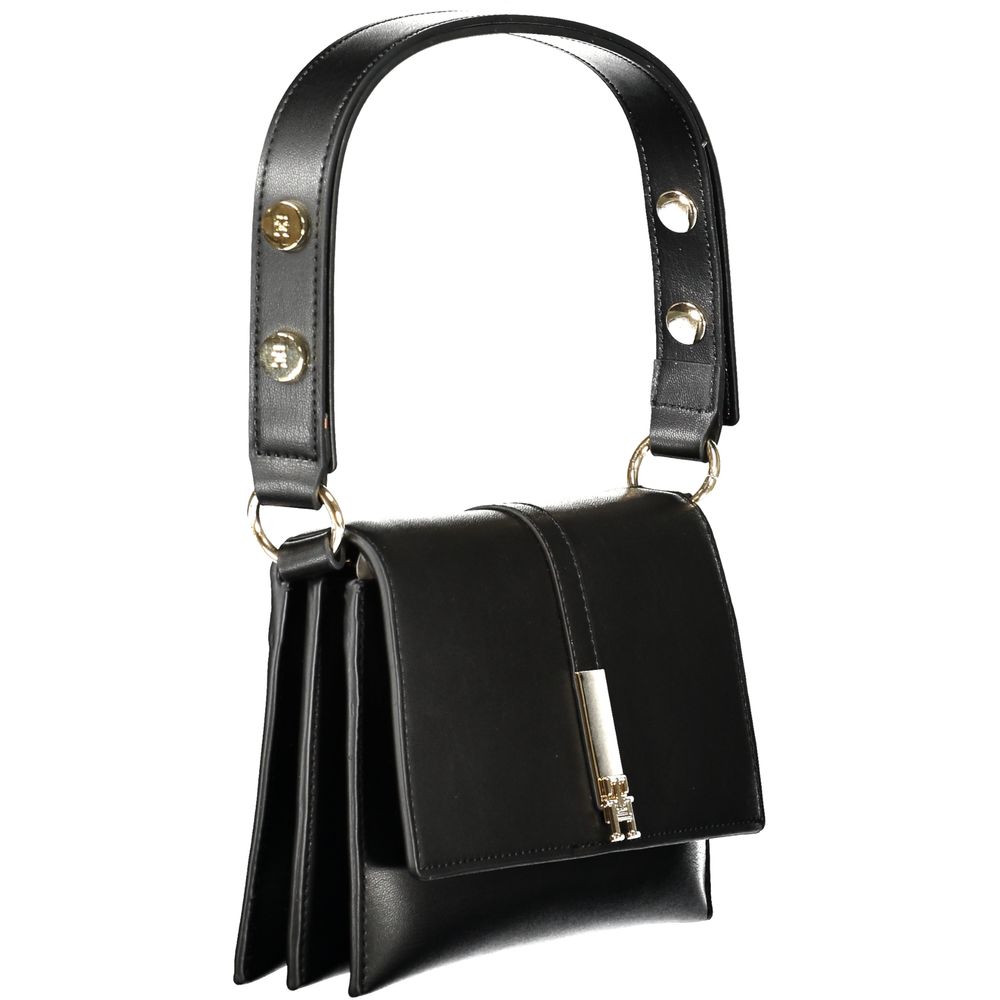 Schwarze Polyethylen Damenhandtasche