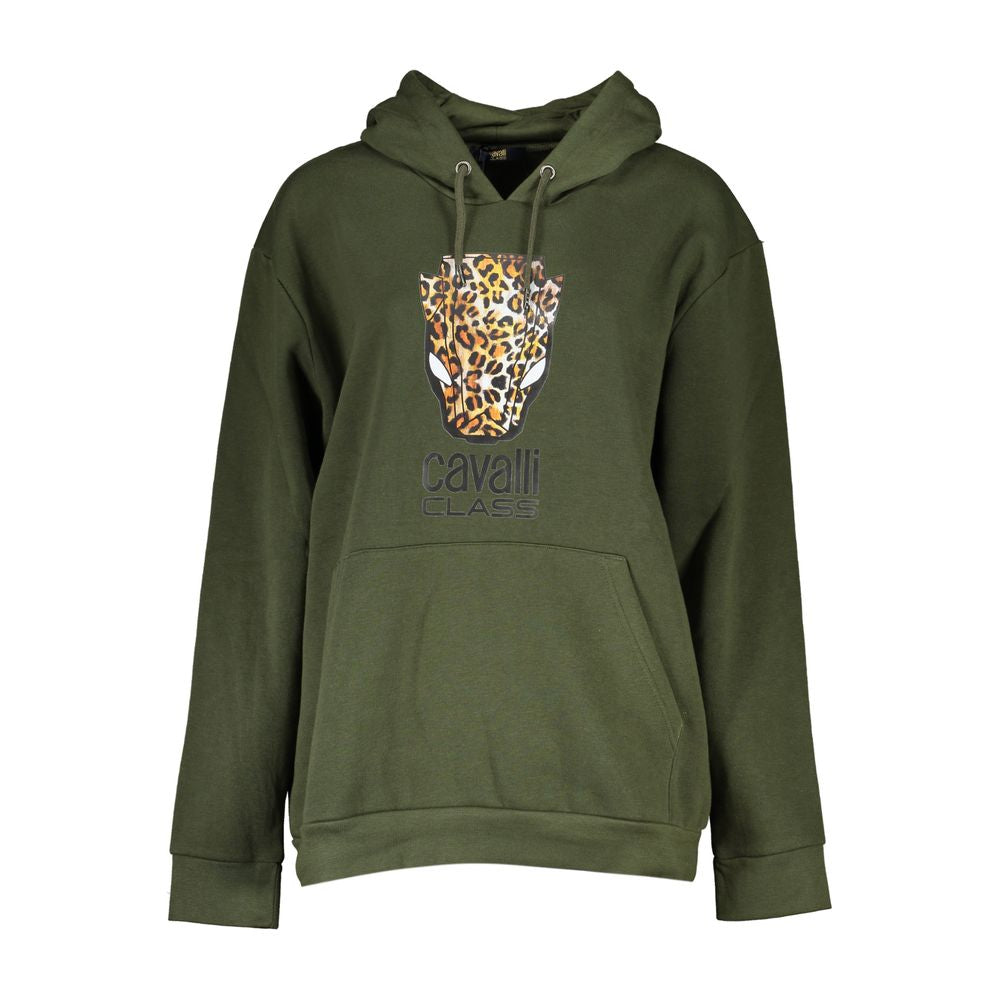 Grüner Baumwollpullover