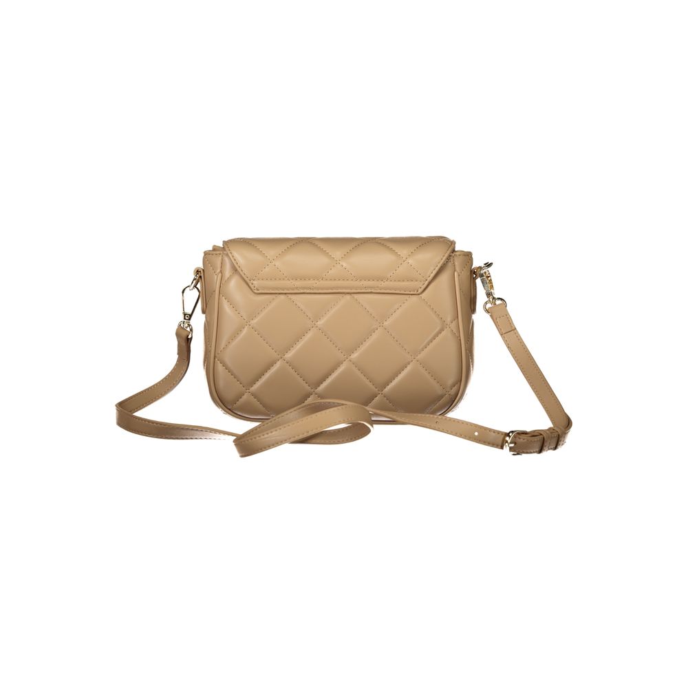 Beige Polyethylen Damen Handtasche