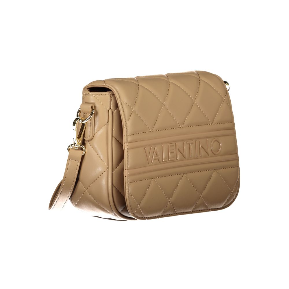 Beige Polyethylen Damen Handtasche
