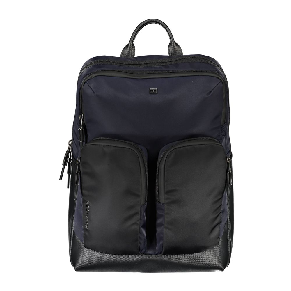 Blauer Polyethylen-Rucksack für Herren