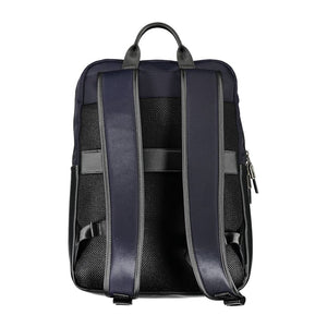 Blauer Polyethylen-Rucksack für Herren