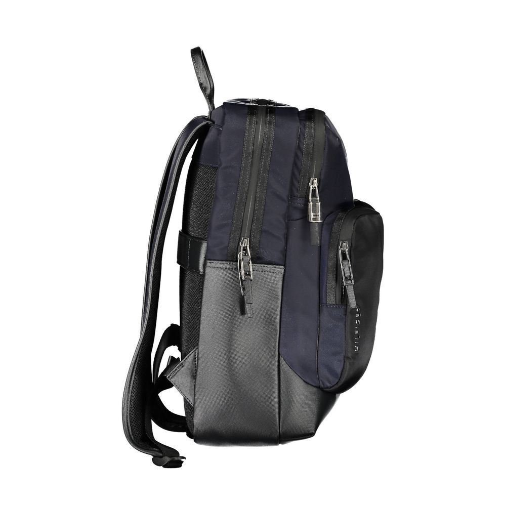 Blauer Polyethylen-Rucksack für Herren