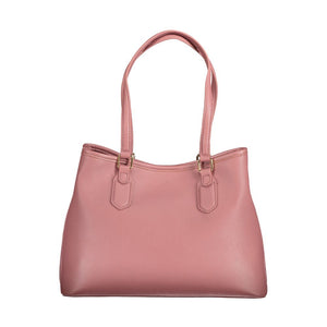 Rosa Polyethylen Damen Handtasche