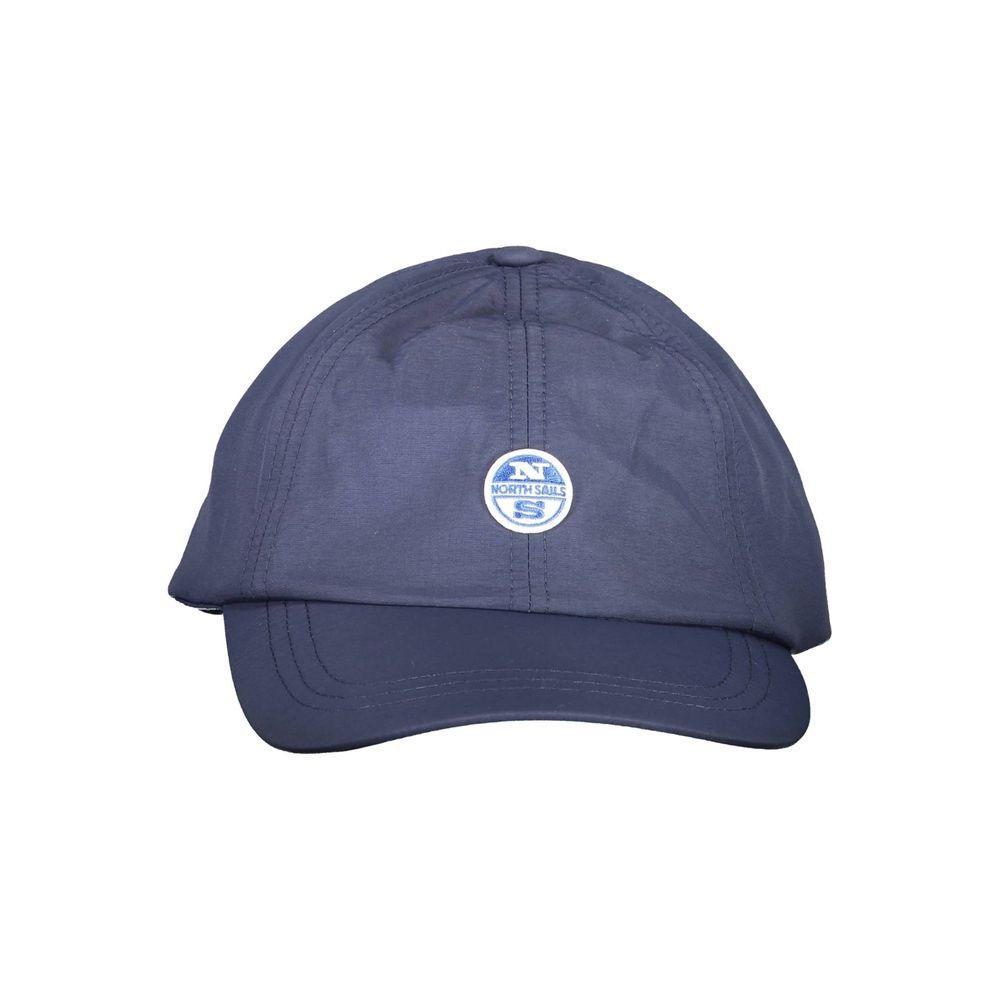 Blaue Polyamid-Mütze für Herren