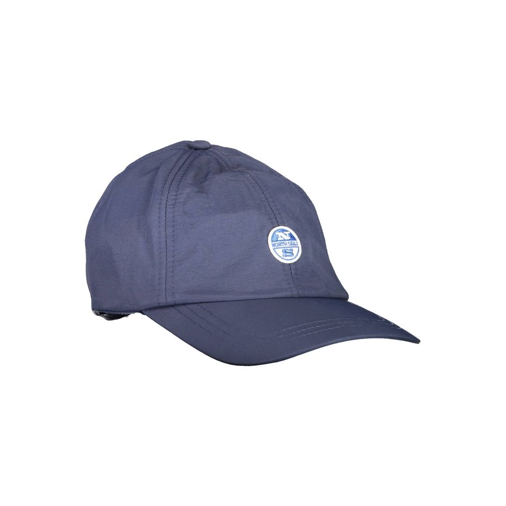 Blaue Polyamid-Mütze für Herren