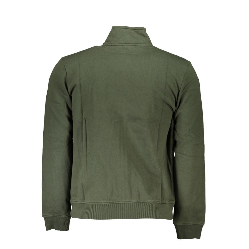 Grüner Baumwollpullover für Herren