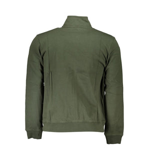 Grüner Baumwollpullover für Herren