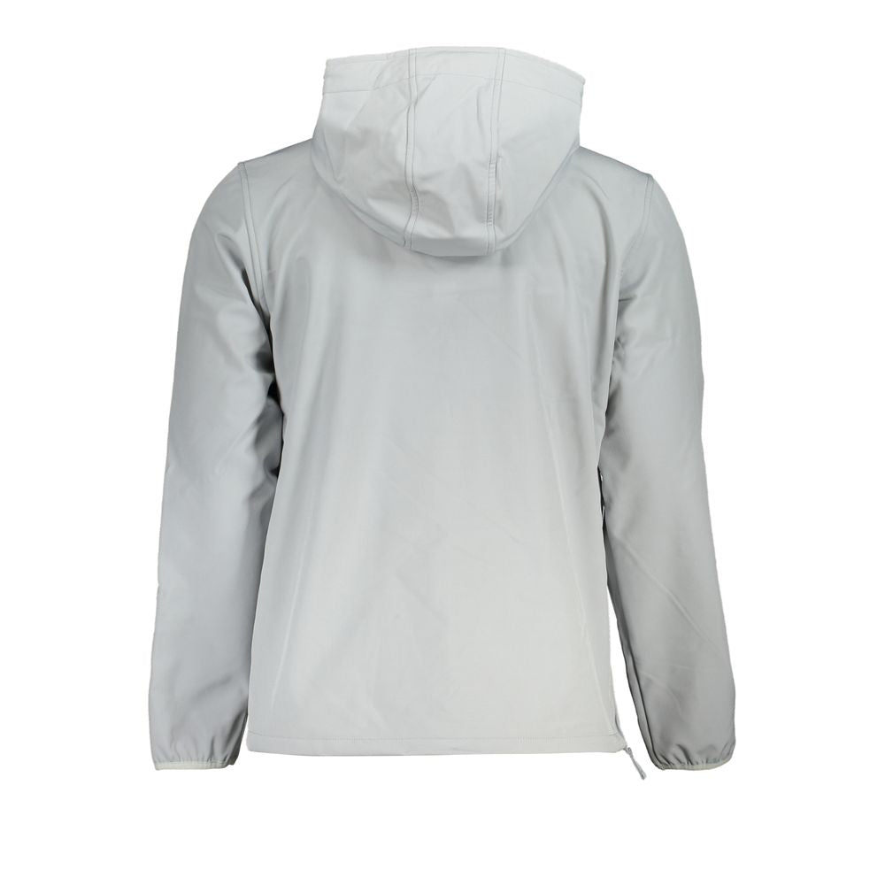 Braune Polyester-Herrenjacke